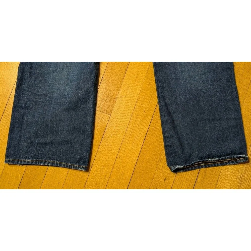 American Eagle Original Bootcut Jeans Mens 34x32 Dark Wash 100% Cotton Denim